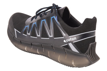 Cofan – Zapato de Seguridad Deportivo S2 Wings Bolt | Sin Metal | Puntera de Composite | Suela Antideslizante | Tallas 35 a 47